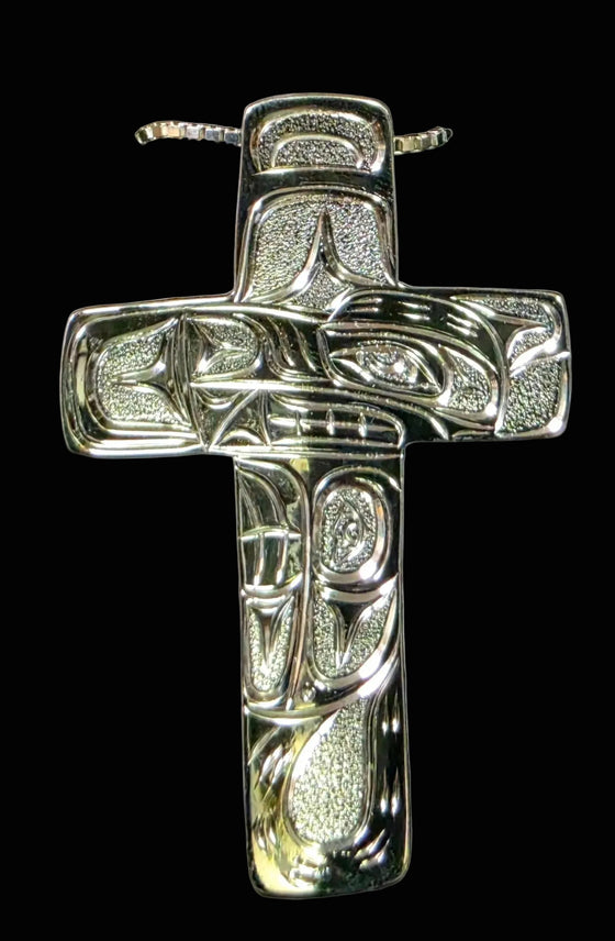 Silver Bent in Wolf Cross by Joe Descoteaux