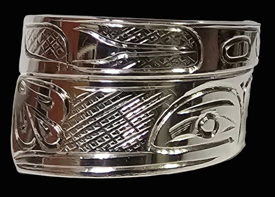 Hummingbird Wrap Ring by Graham Henry