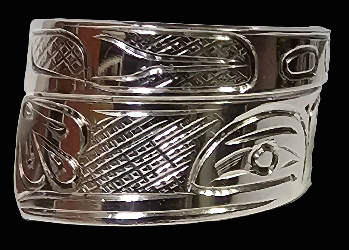 Hummingbird Wrap Ring by Graham Henry