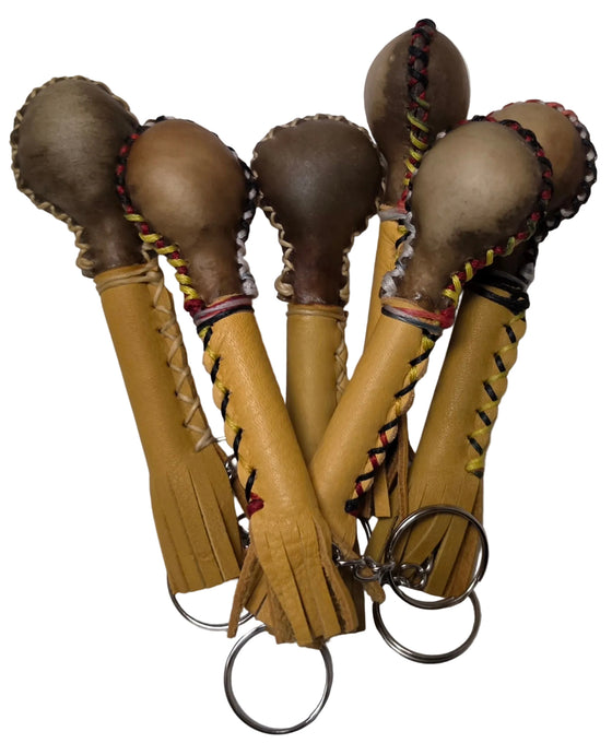 Elk Hide Shaker Keychain