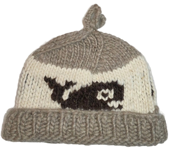 Whale Plain Grey Toque