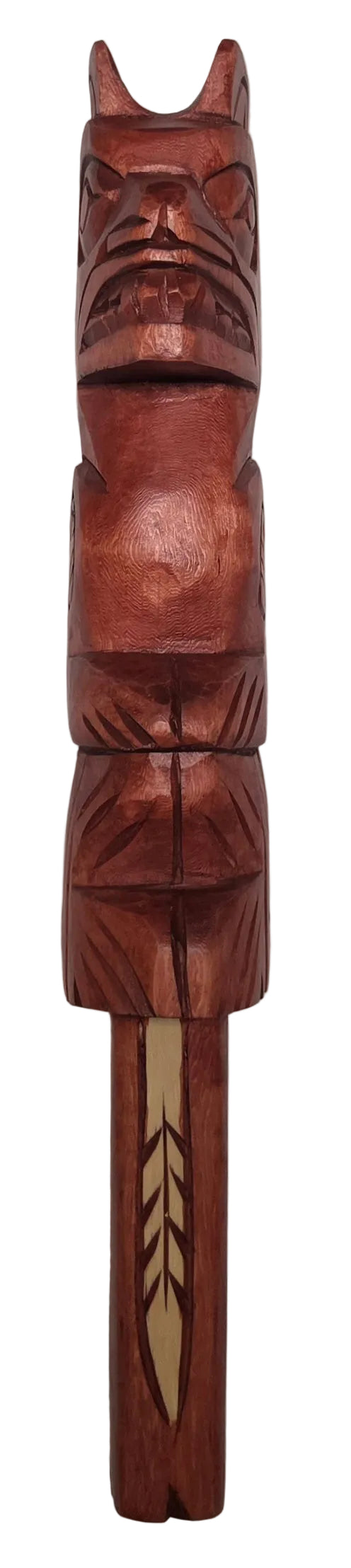 Bear Talking Stick by Jim Yelton