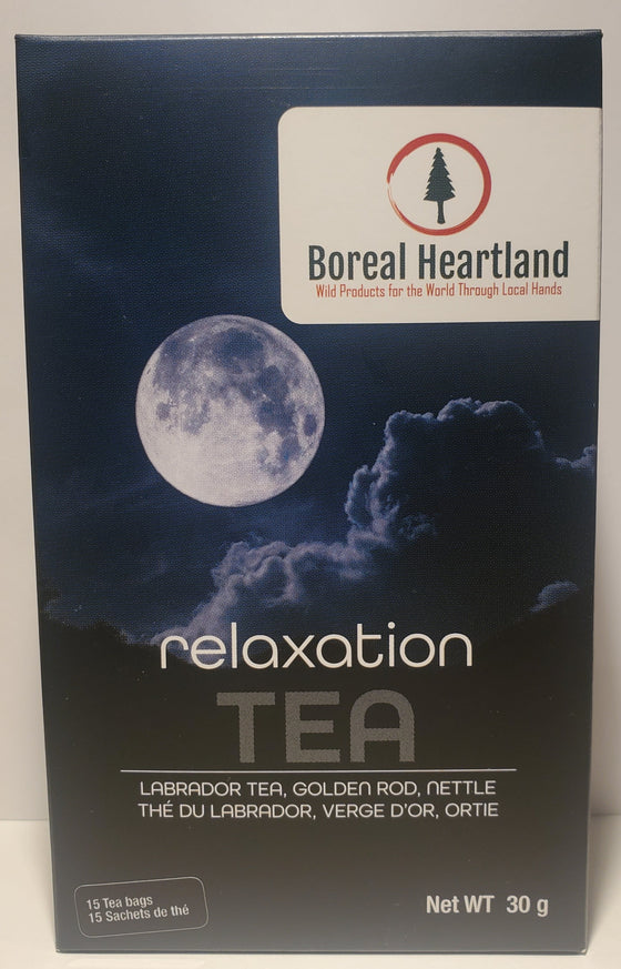 Boreal Heartland Relaxation Tea Labrador, Golden rod, Nettle