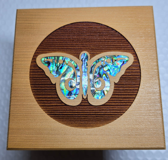 Mini Butterfly Bentwood Box