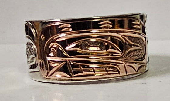 Orca Silver Gold 3/8" by Joe Descoteaux Size 8.5