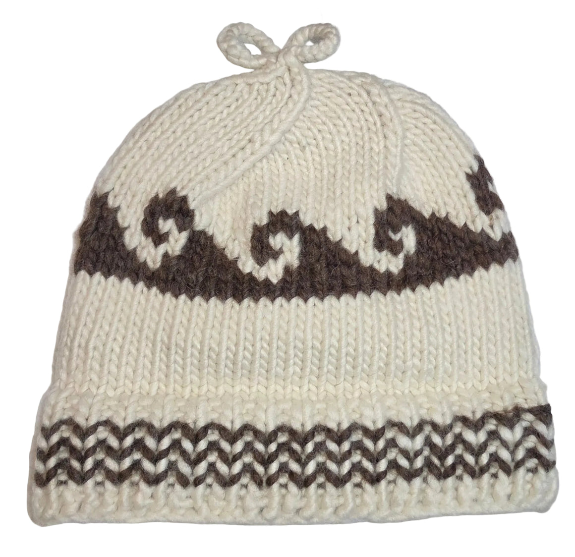 Wave White Toque