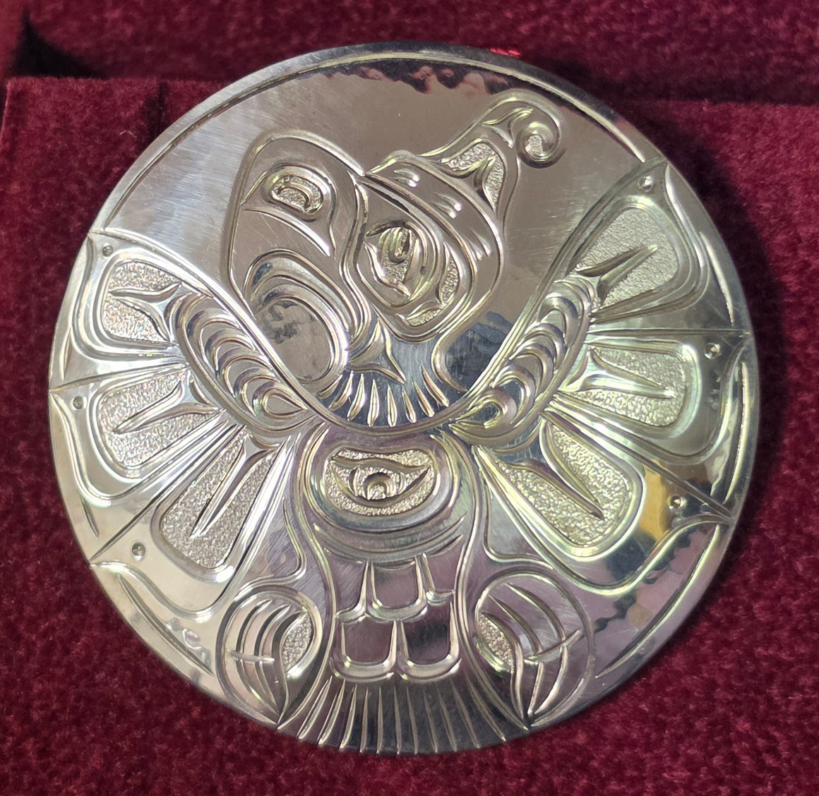 Eagle Sliver Pendant by Joe Descoteaux
