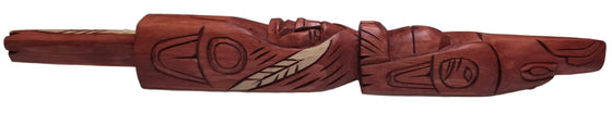 Eagle & Chief Talking Stick by Jim Yelton