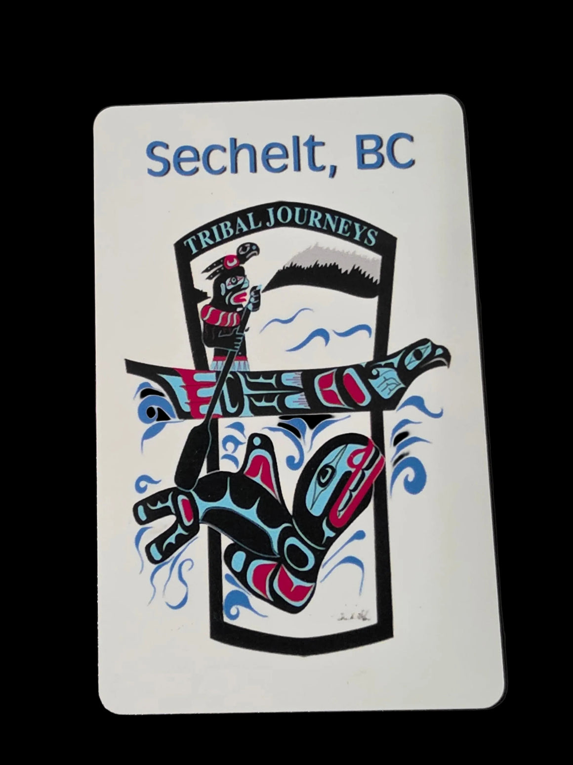 Tribal Journeys Sechelt BC by Chief Frank Nelson