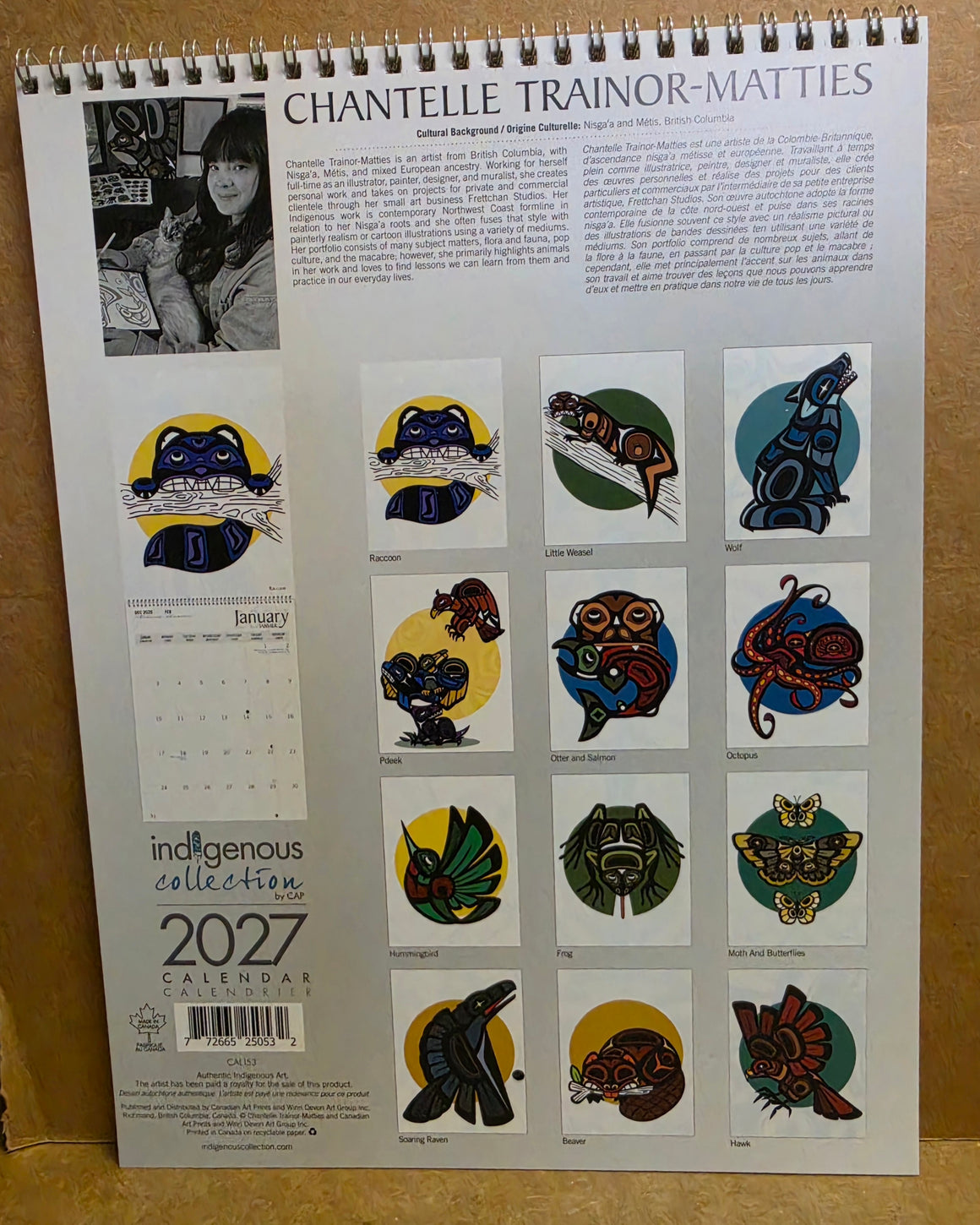Wolf 2027 Calendar