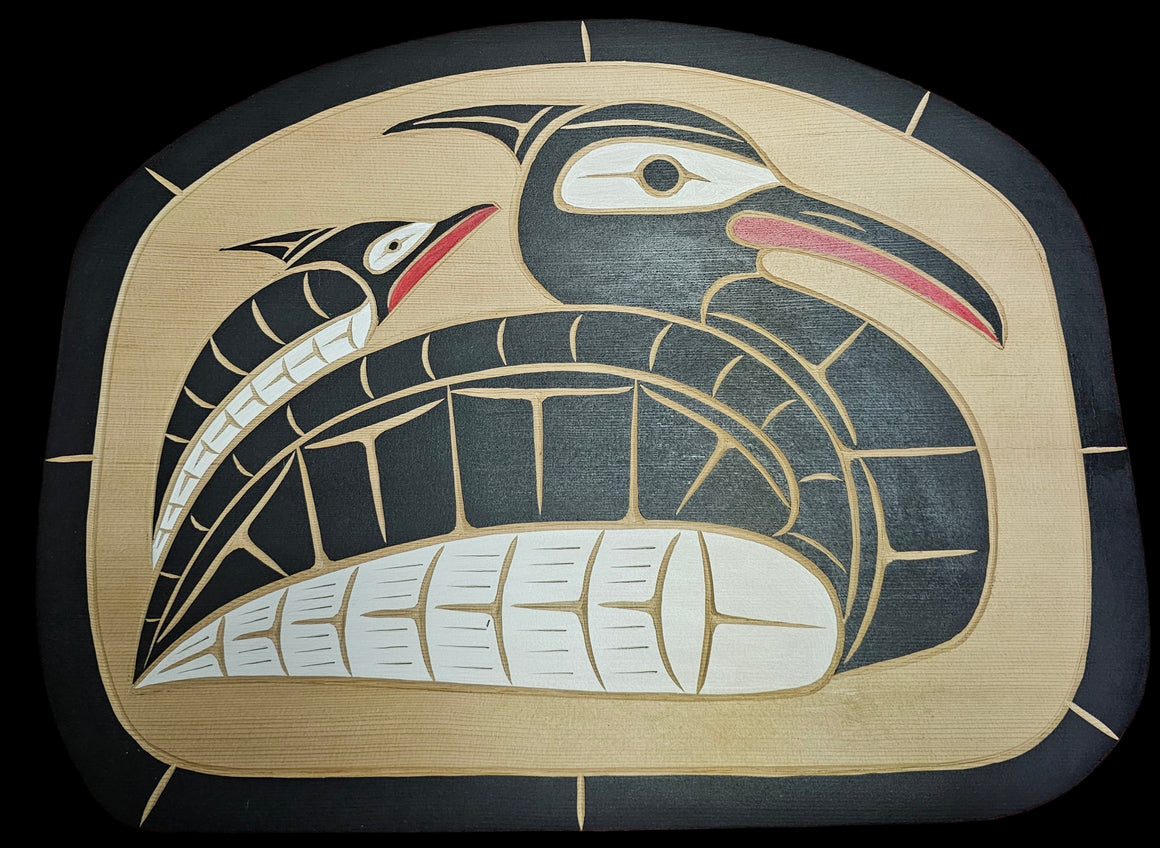 2 Loon Carving by Neil Baker