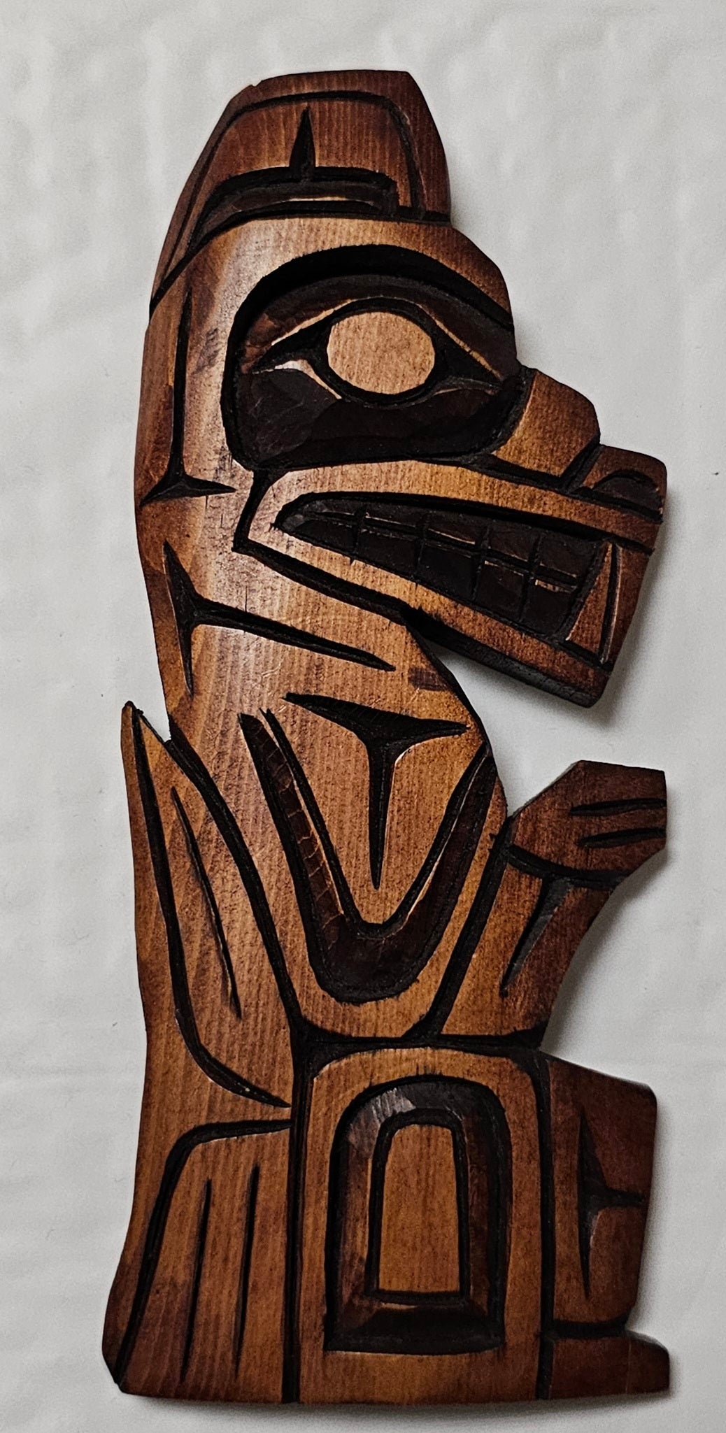 Wolf Carving by Doug Baker