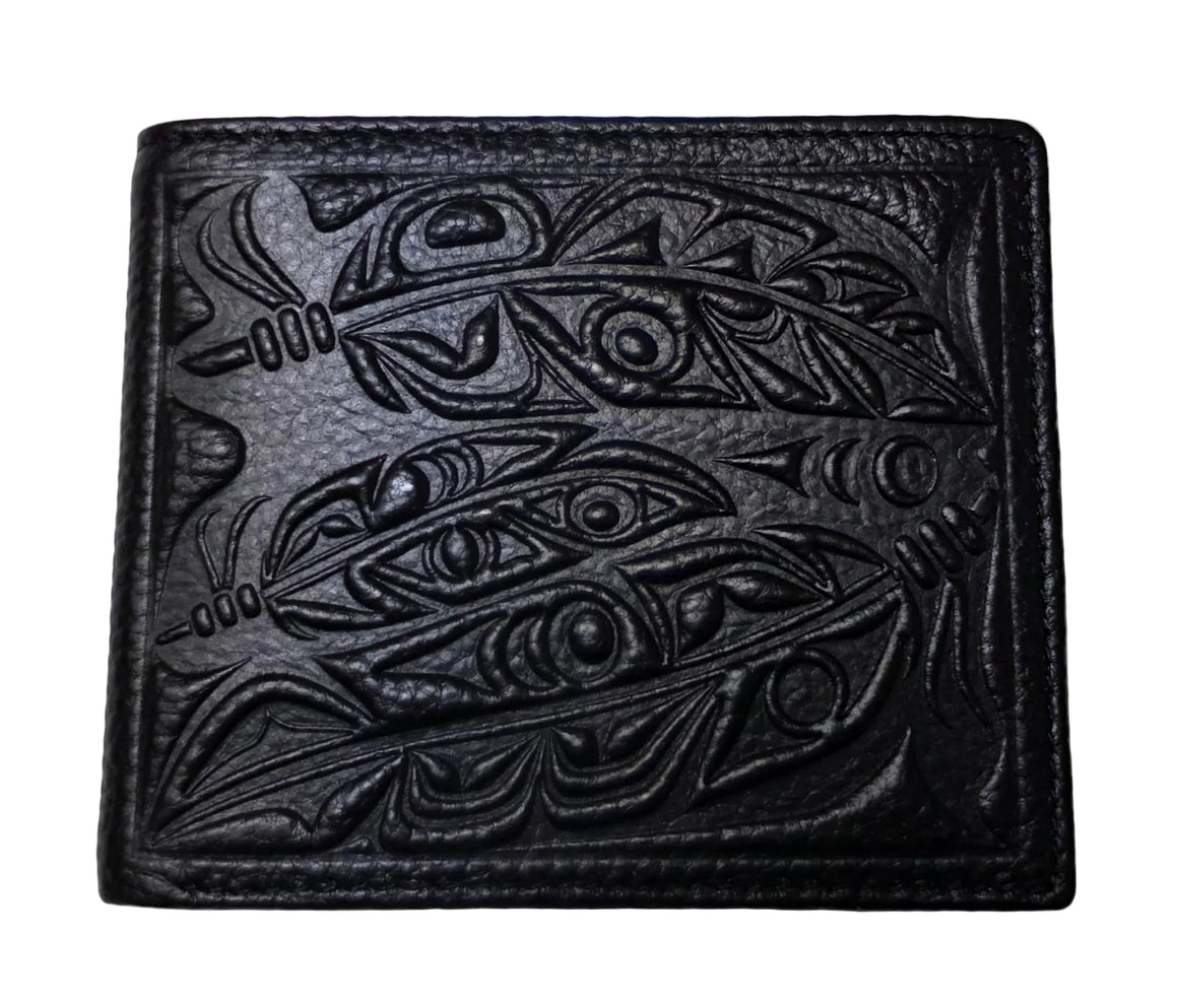Feather Leather Wallet