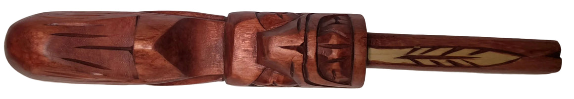 Orca Talking Stick by Jim Yelton