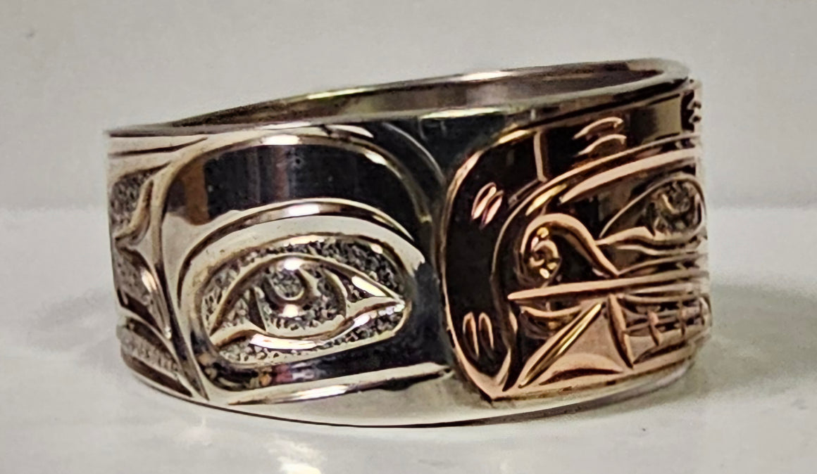 Orca Silver Gold 3/8" by Joe Descoteaux Size 8.5