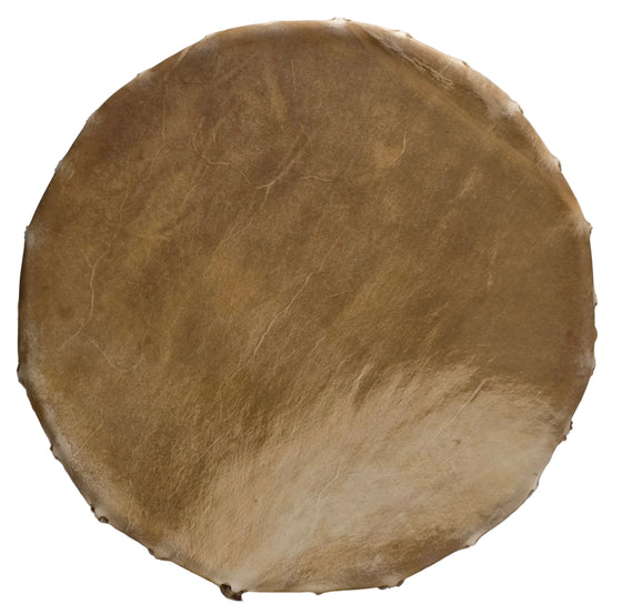 12" 2 Tan Elk Hide Drum