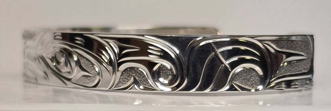 3/8" Sliver Hummingbird Bracelet by Joe