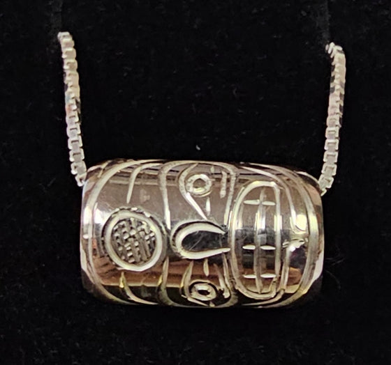 Large moon Spirit Stone Pendant