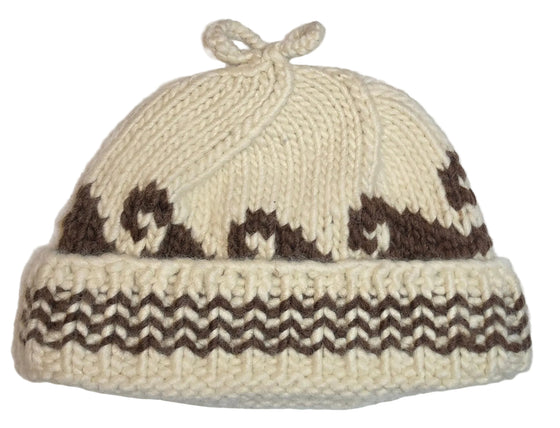 Wave White Toque