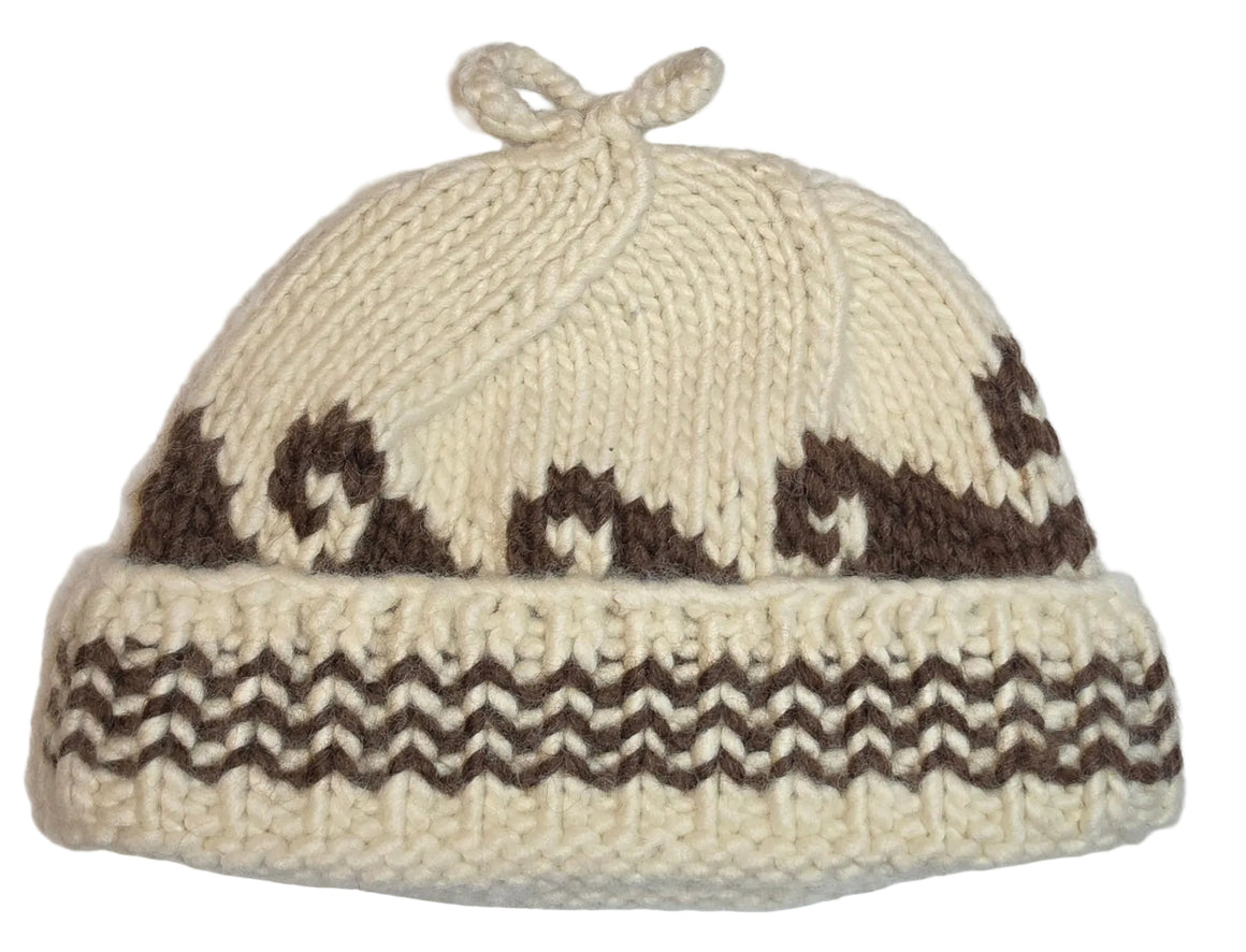Wave White Toque