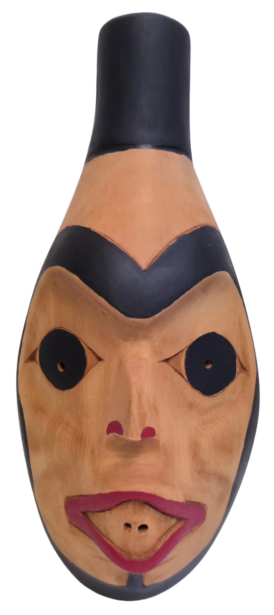James Yelton Wing Mask and Wild man Shaker