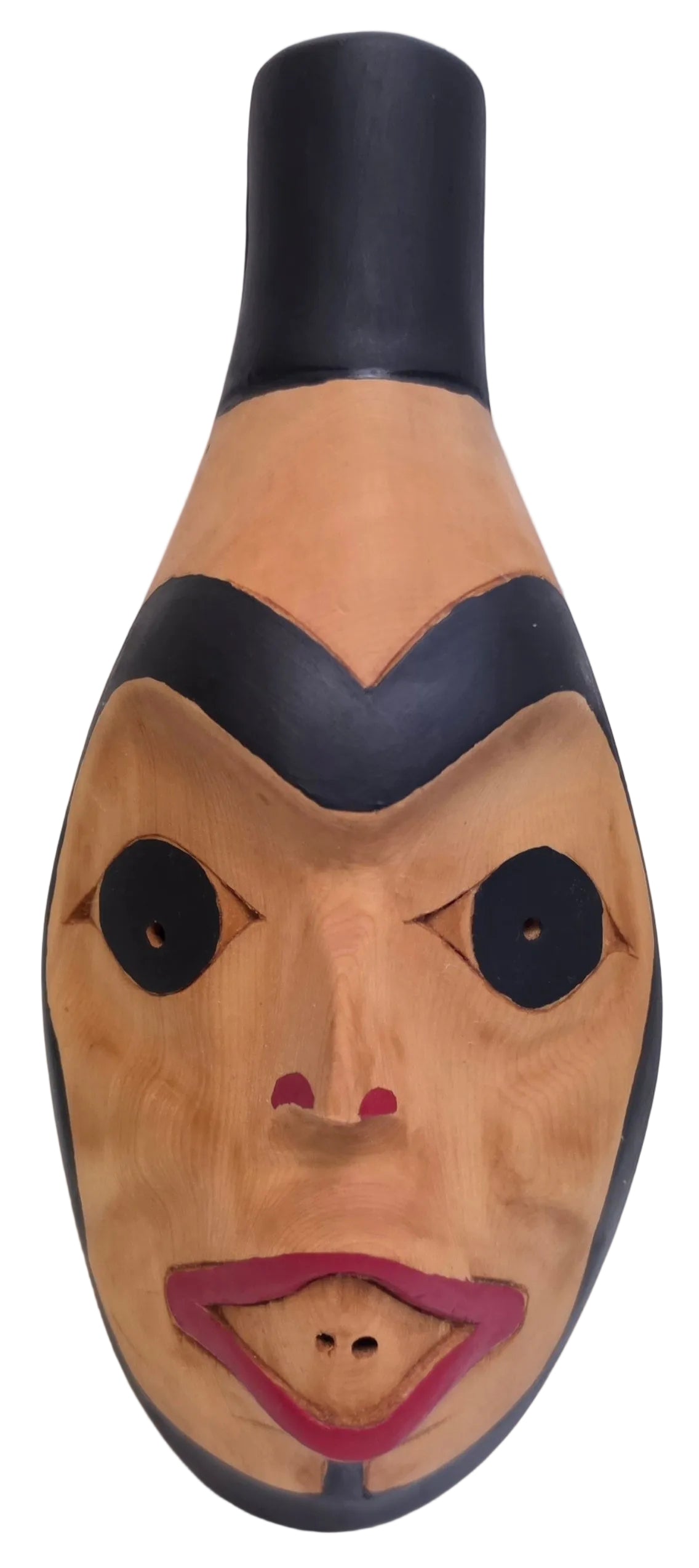 James Yelton Wing Mask and Wild man Shaker