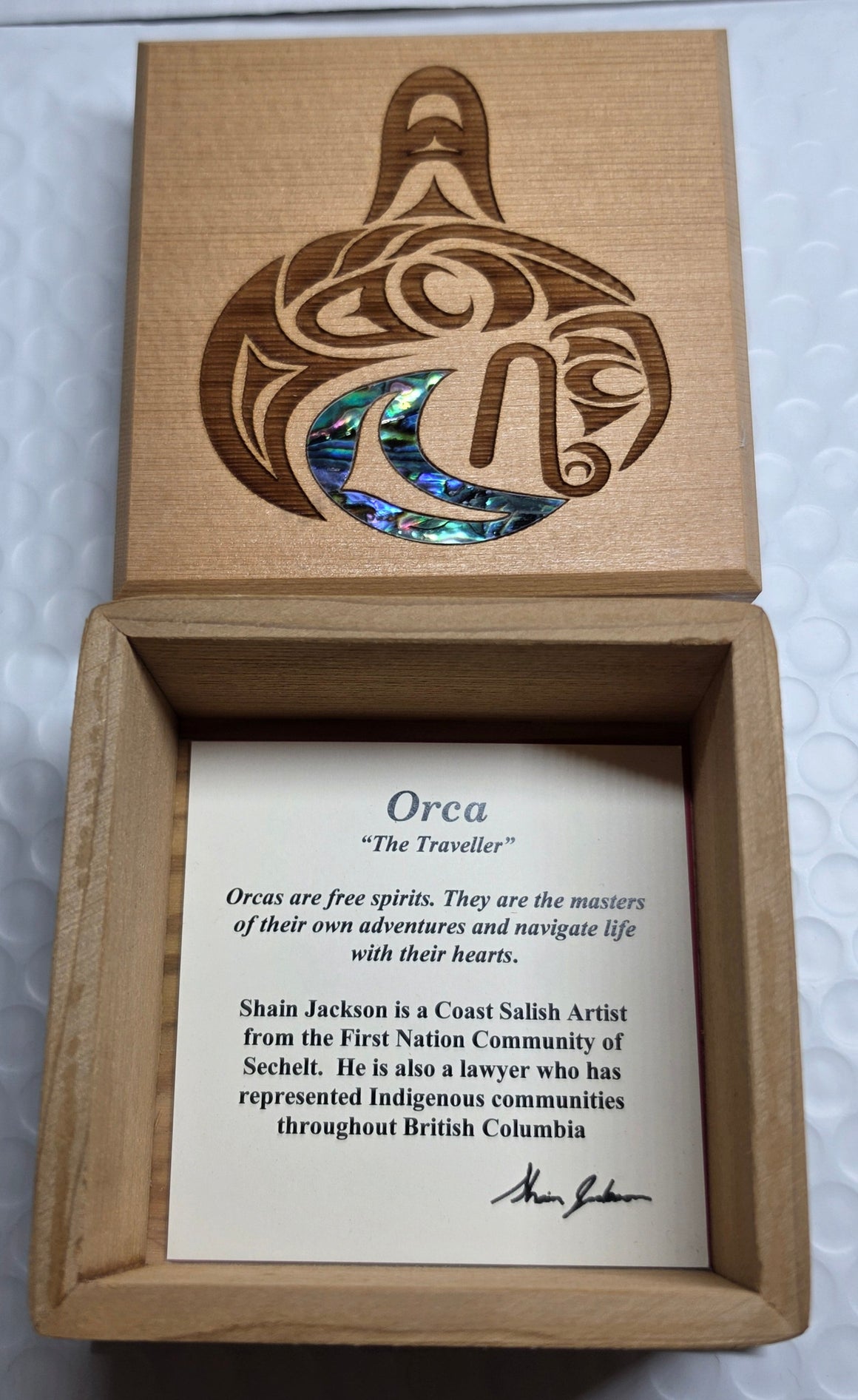 Orca Bentwood Box