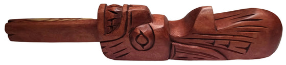Orca Talking Stick by Jim Yelton