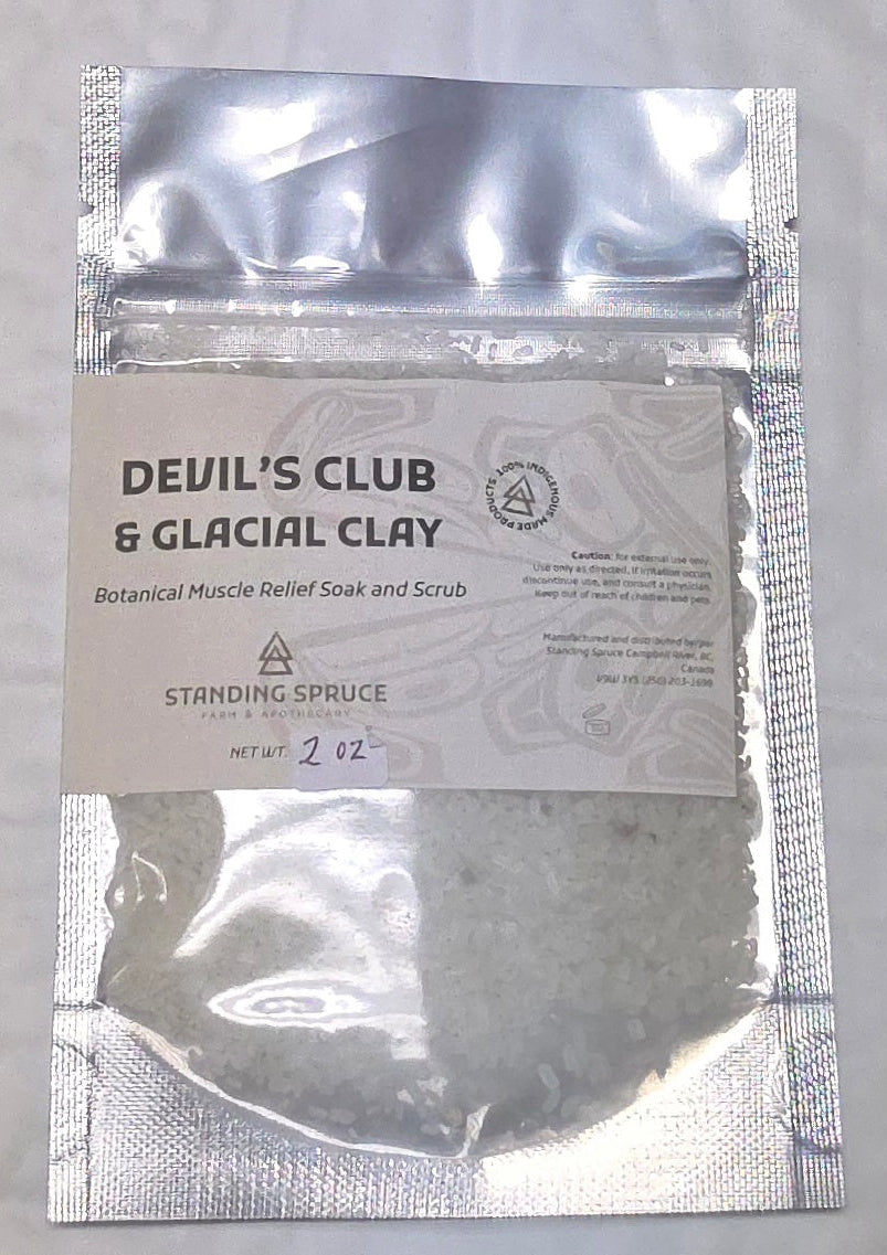 Devil's Club & Glacial Clay Soak & Scrub 2 oz