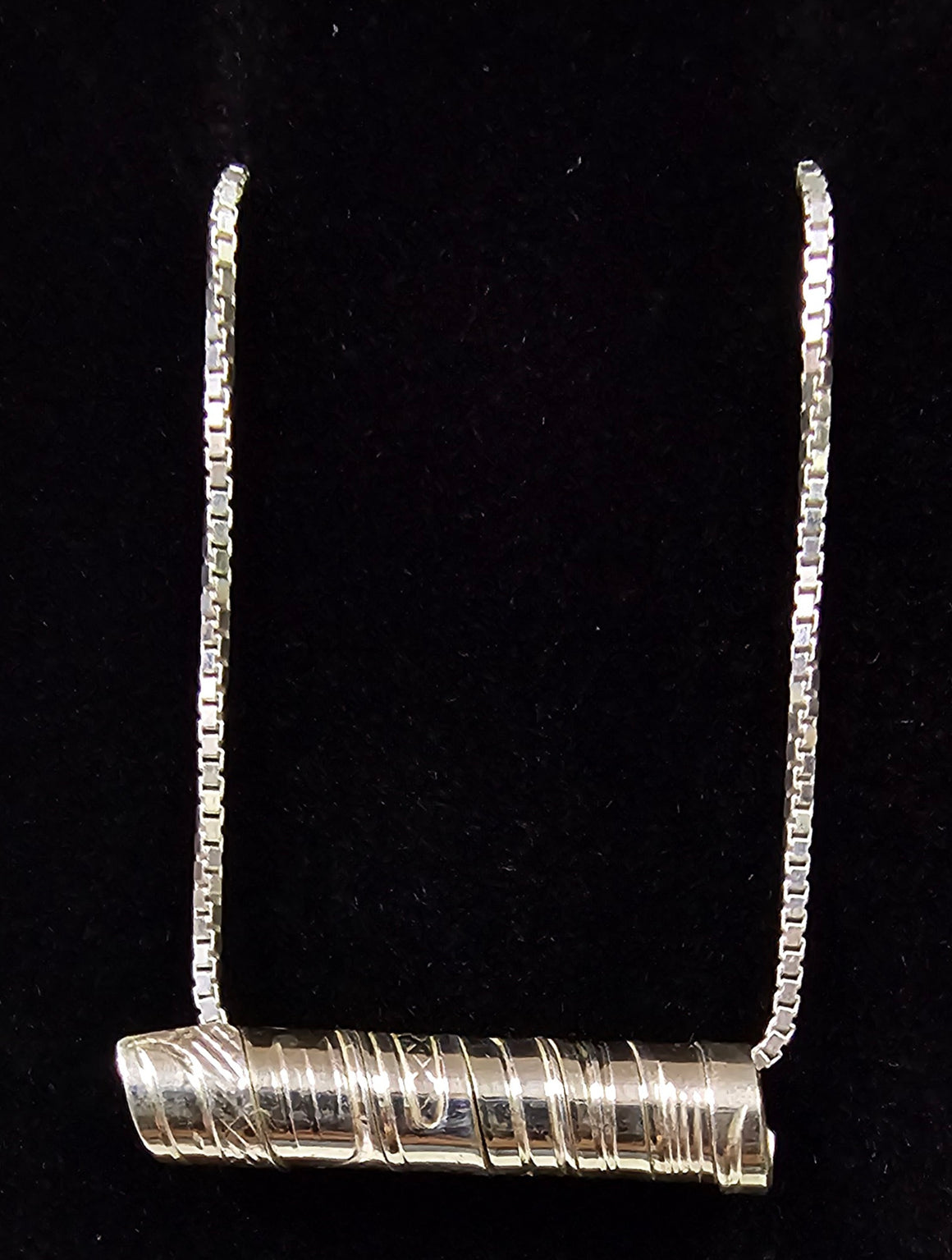 Eagle Silver Spiral Pendant by Graham Henry