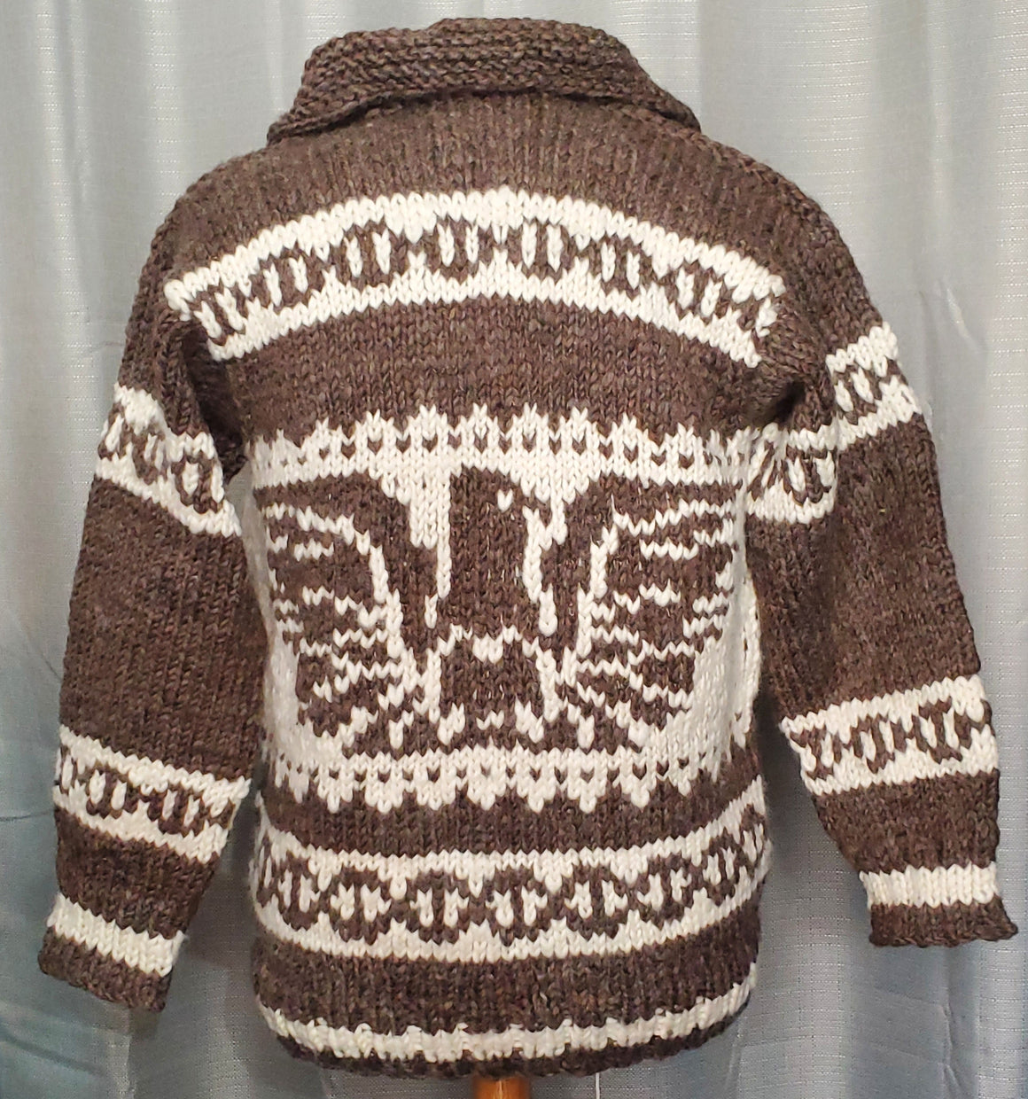 Cowichan pullover eagle chest 46