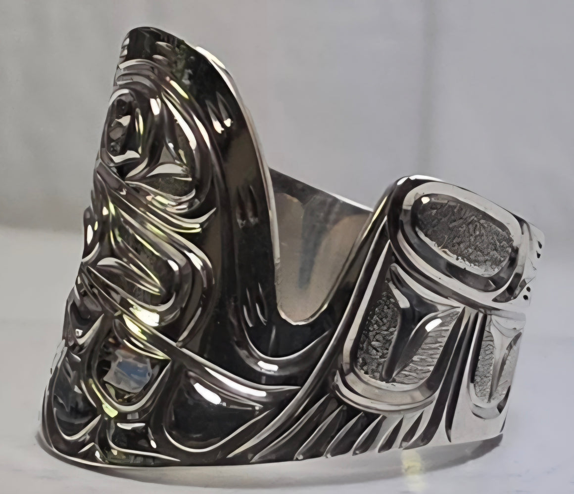 Eagle Cutout Silver Ring Size 12