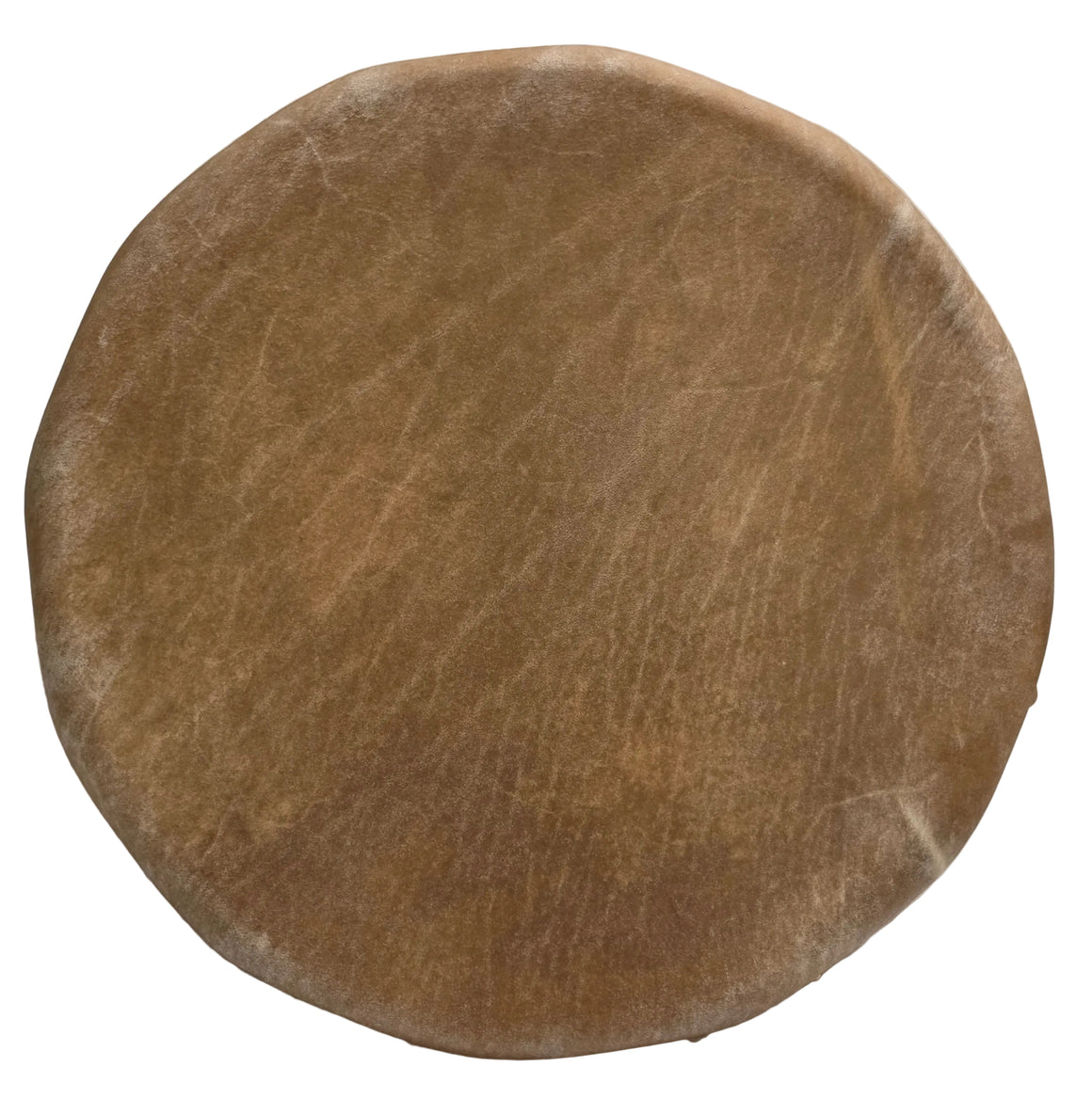 9" 2 Tan Elk Hide Drum