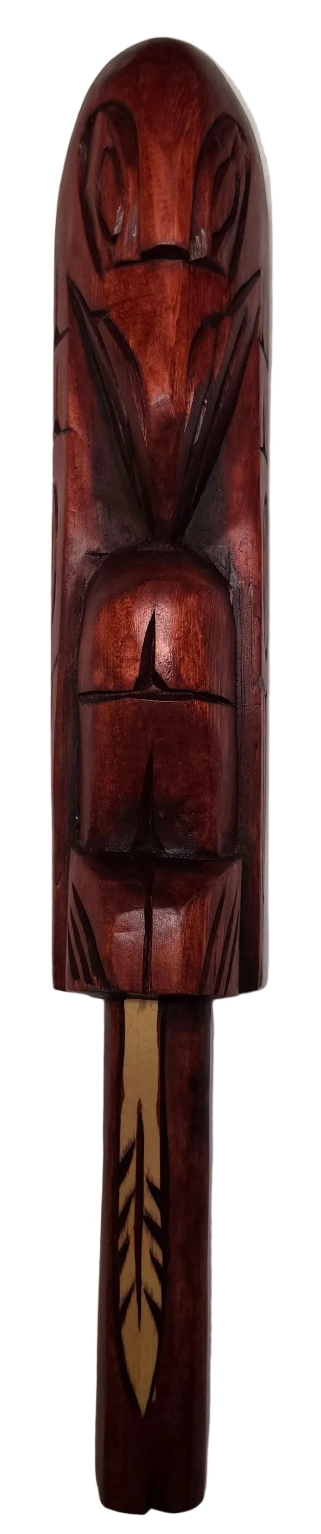Raven Talking Stick by Jim Yelton