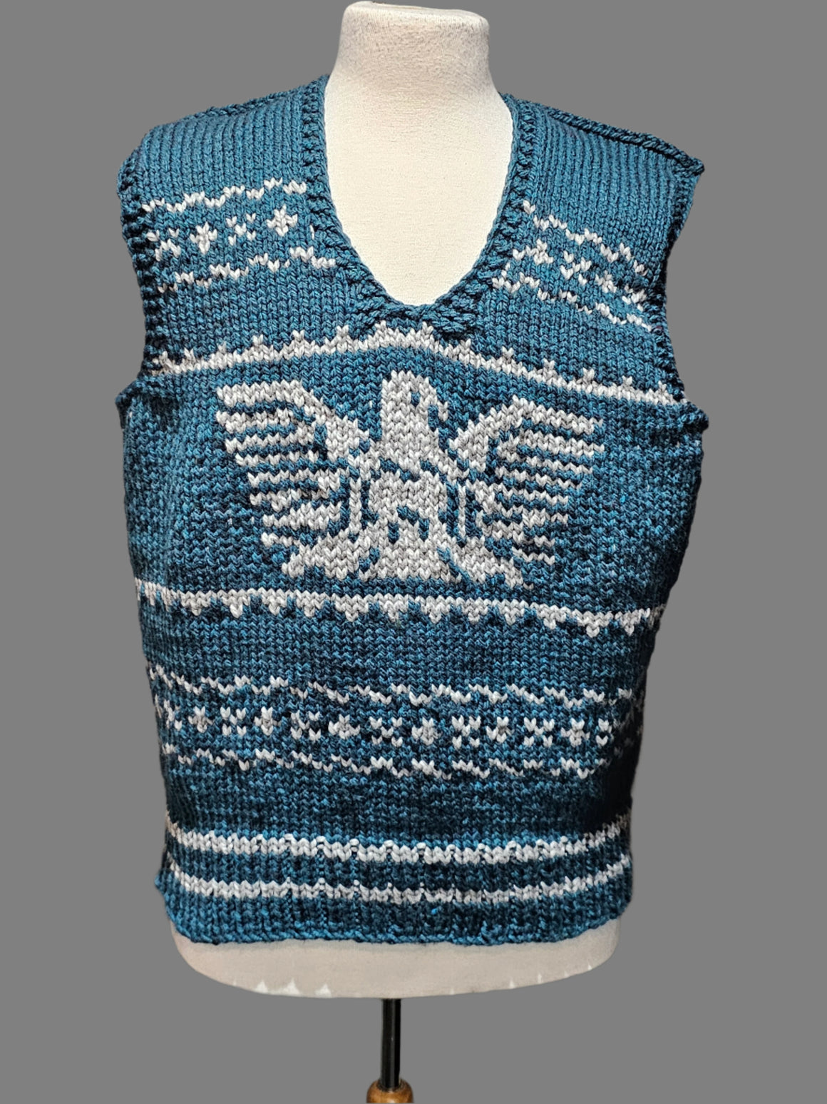 Cowichan Yarn Vest 46 chest