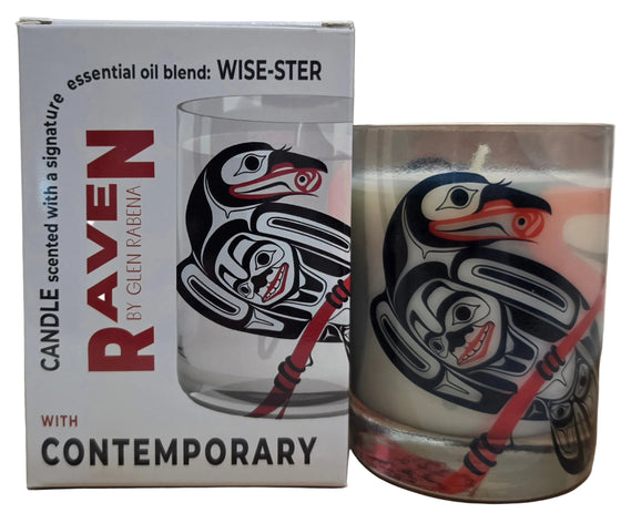 Raven Candle