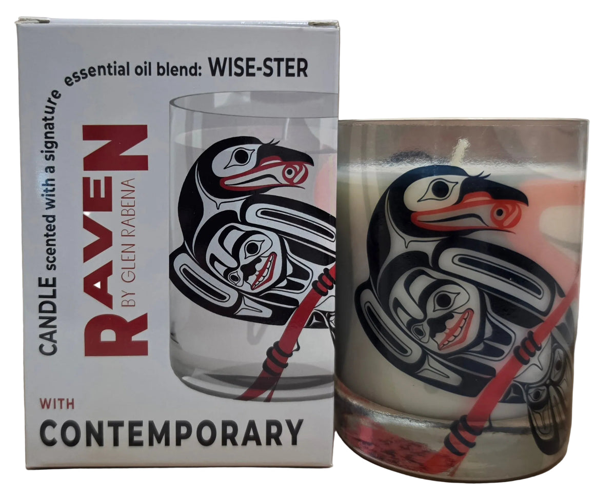 Raven Candle