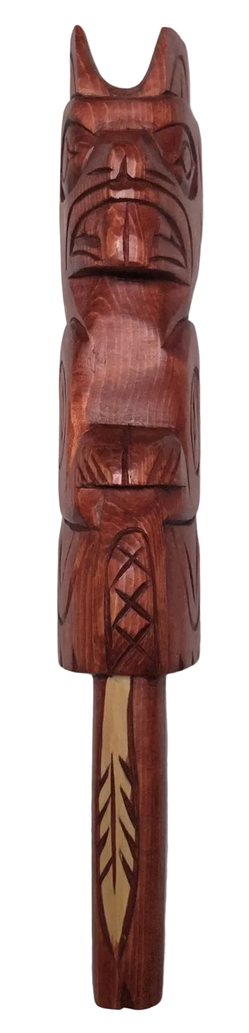 Beaver Talking Stick by Jim Yelton