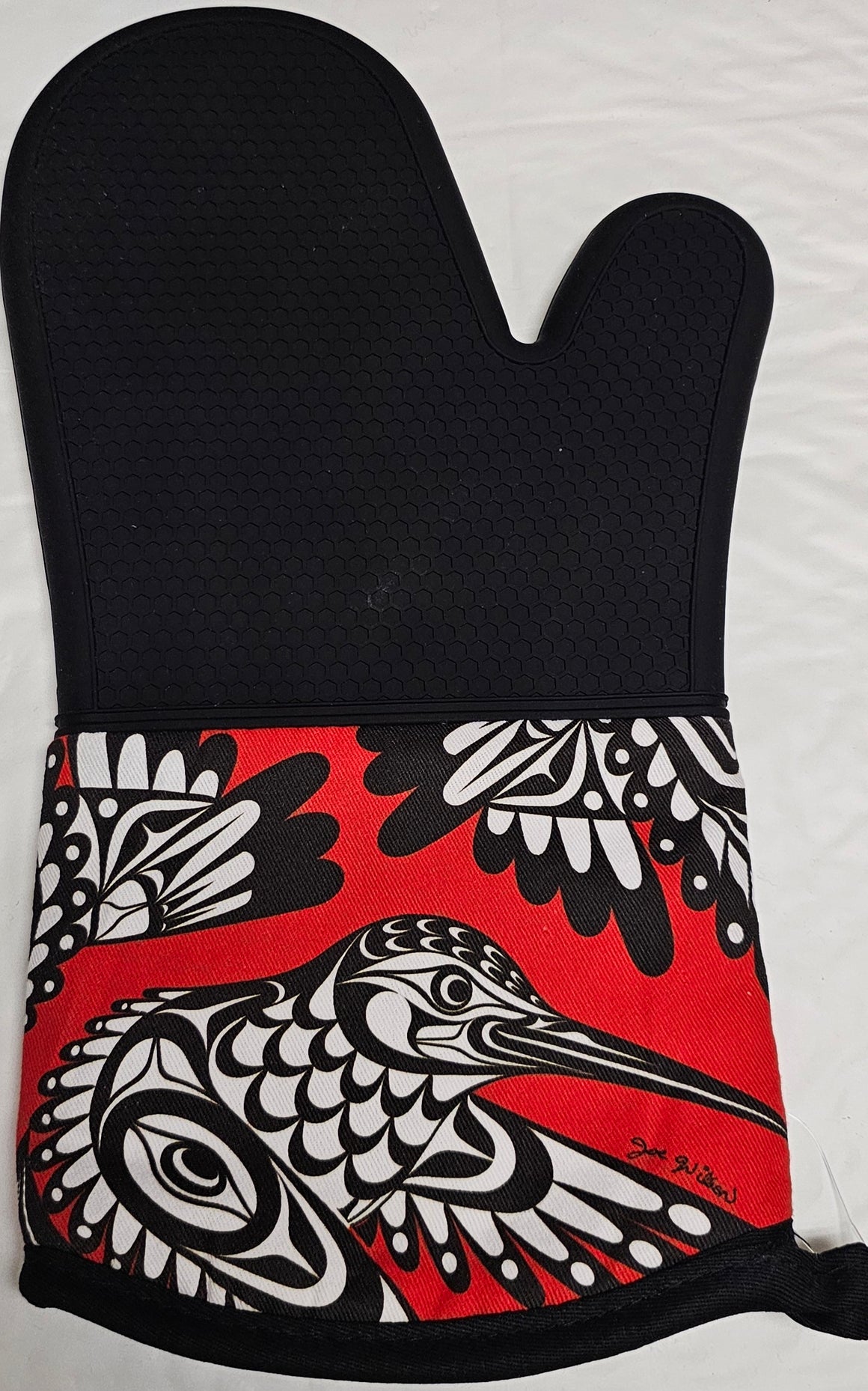 Oven Mitt - Hummingbird