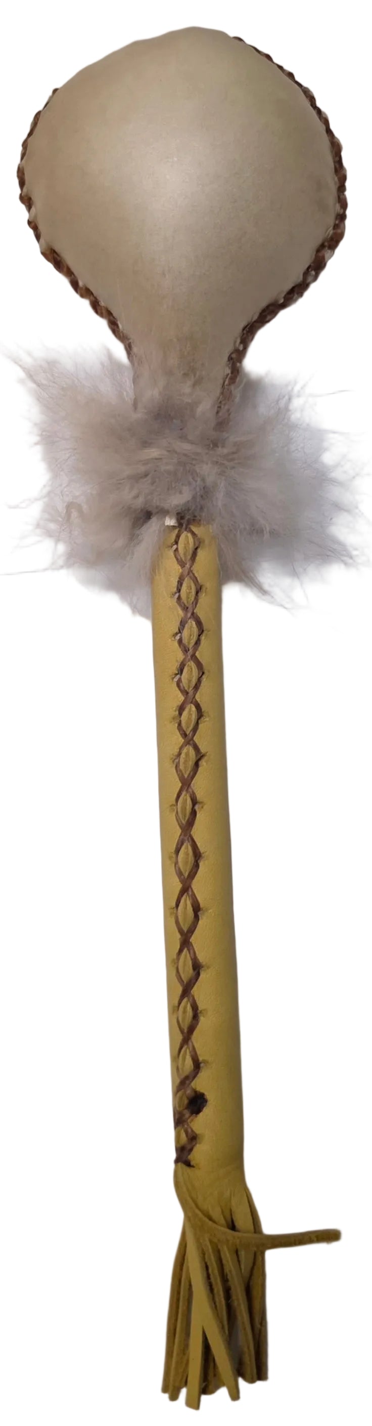 2 Deer Hide Rattle