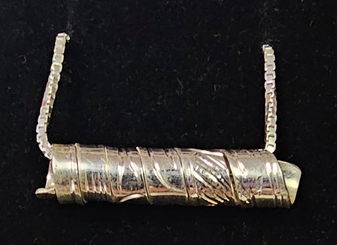 Wolf Spiral Pendant by Graham Henry