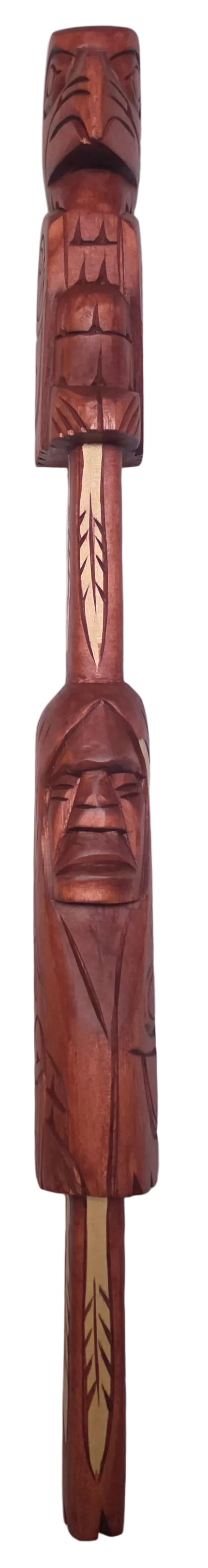 Eagle & Chief Talking Stick by Jim Yelton
