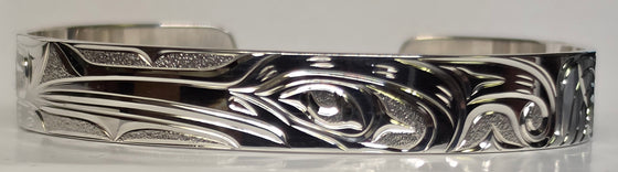 3/8" Sliver Hummingbird Bracelet by Joe