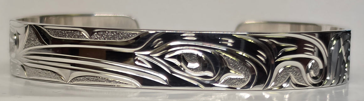 3/8" Sliver Hummingbird Bracelet by Joe