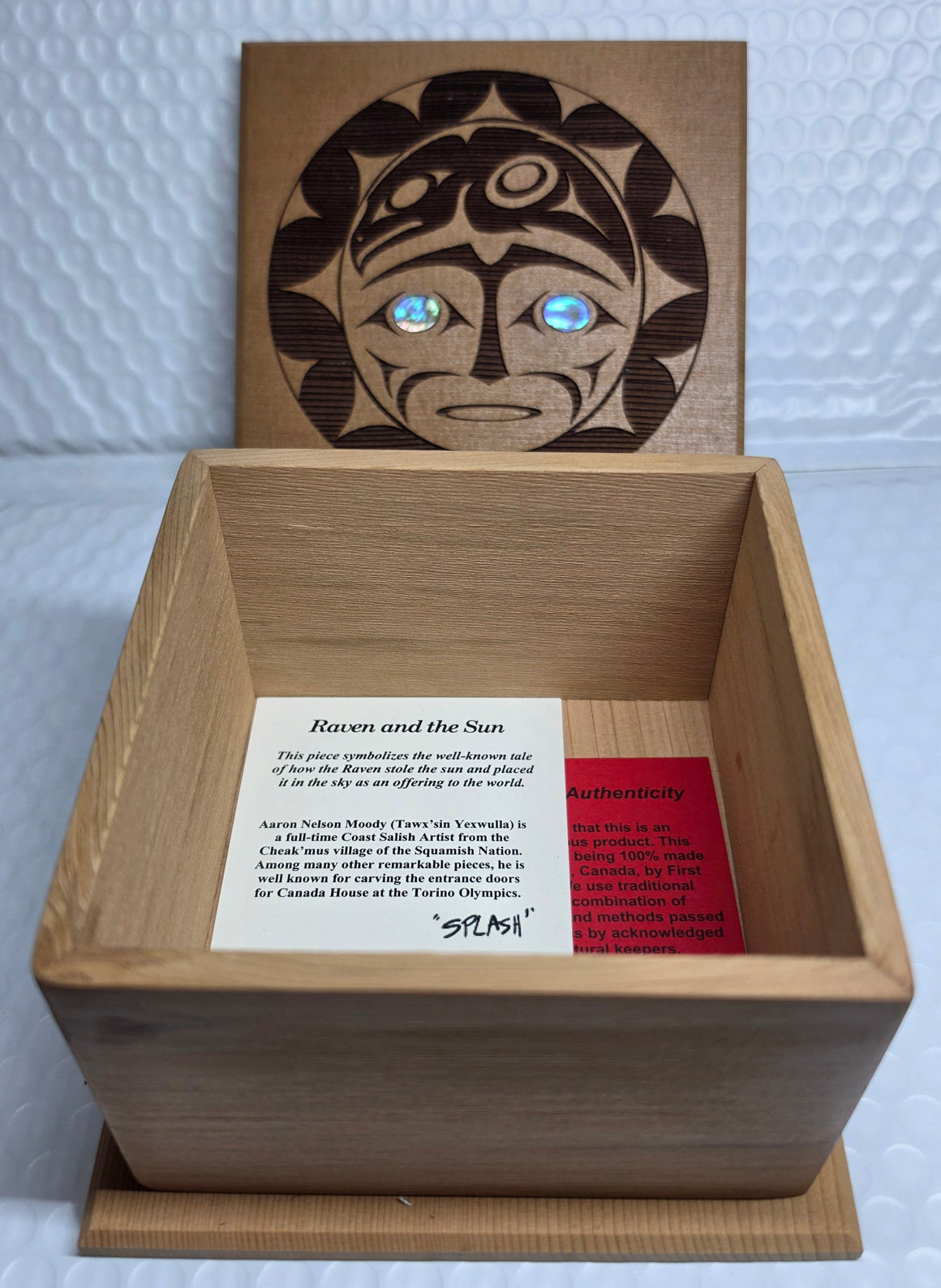 Raven & Sun Bentwood Box Medium