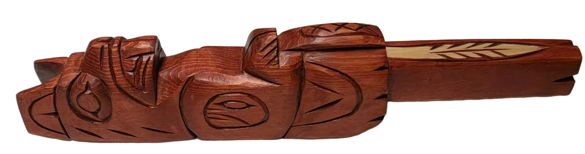 Beaver Talking Stick by Jim Yelton