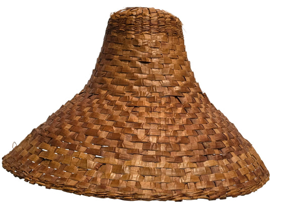 Adult Size Cedar Hat by Irving Louis