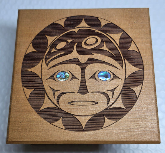Raven & Sun Bentwood Box Small