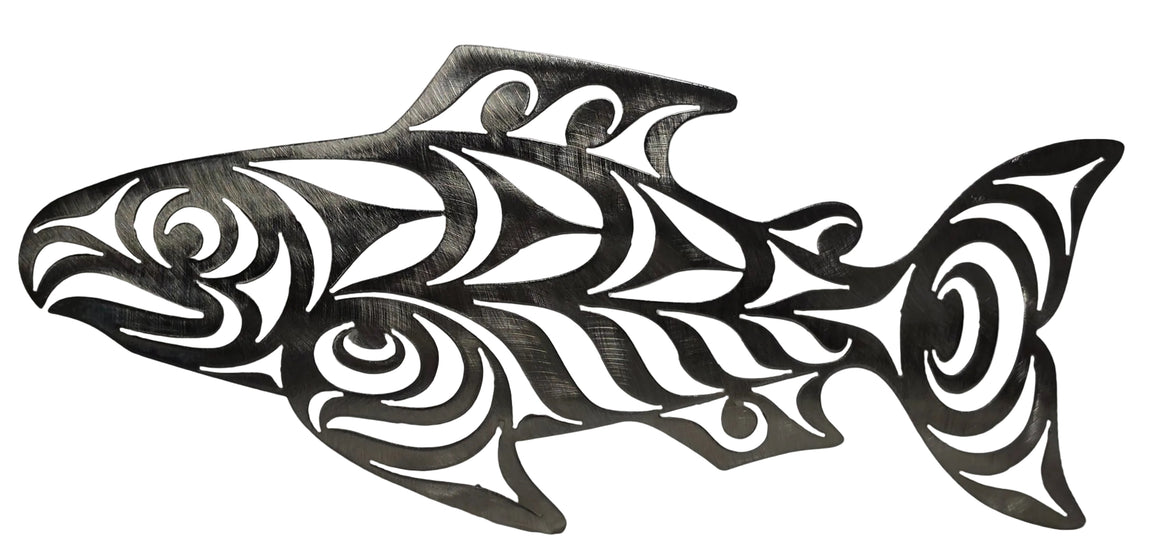 FN Chinook Male Salmon Clear Finish