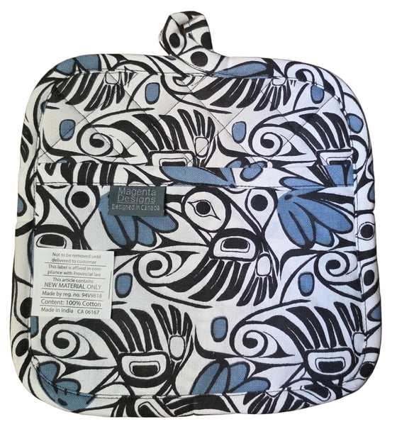 Hummingbird Potholder